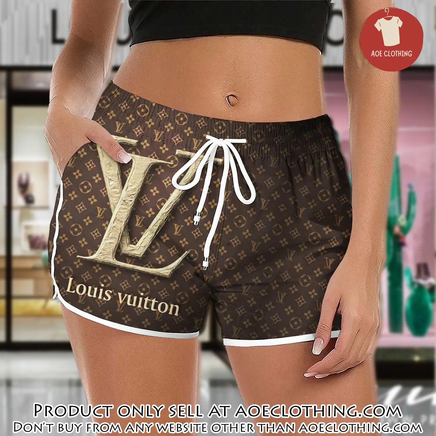 Limited edition lv women shorts lady beach shorts wms1030 aoe2609833